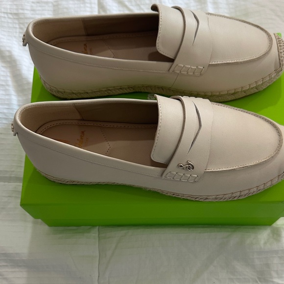 Sam Edelman “Kai” Ivory Penny Loafers Women’s 8 - Picture 4 of 9